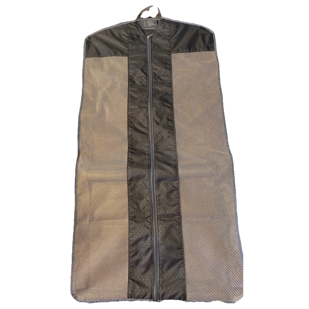 Travel Pro Garment Bag Gray Black For Travel Suits Dress Clothes + Two Panels